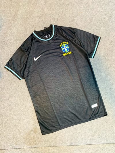 Brasil black jersey [Combo Set]_img_1