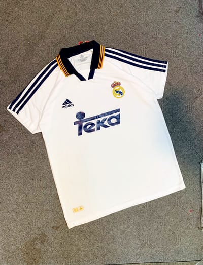 Real Madrid 1999-00 Home Retro Kit_img_0
